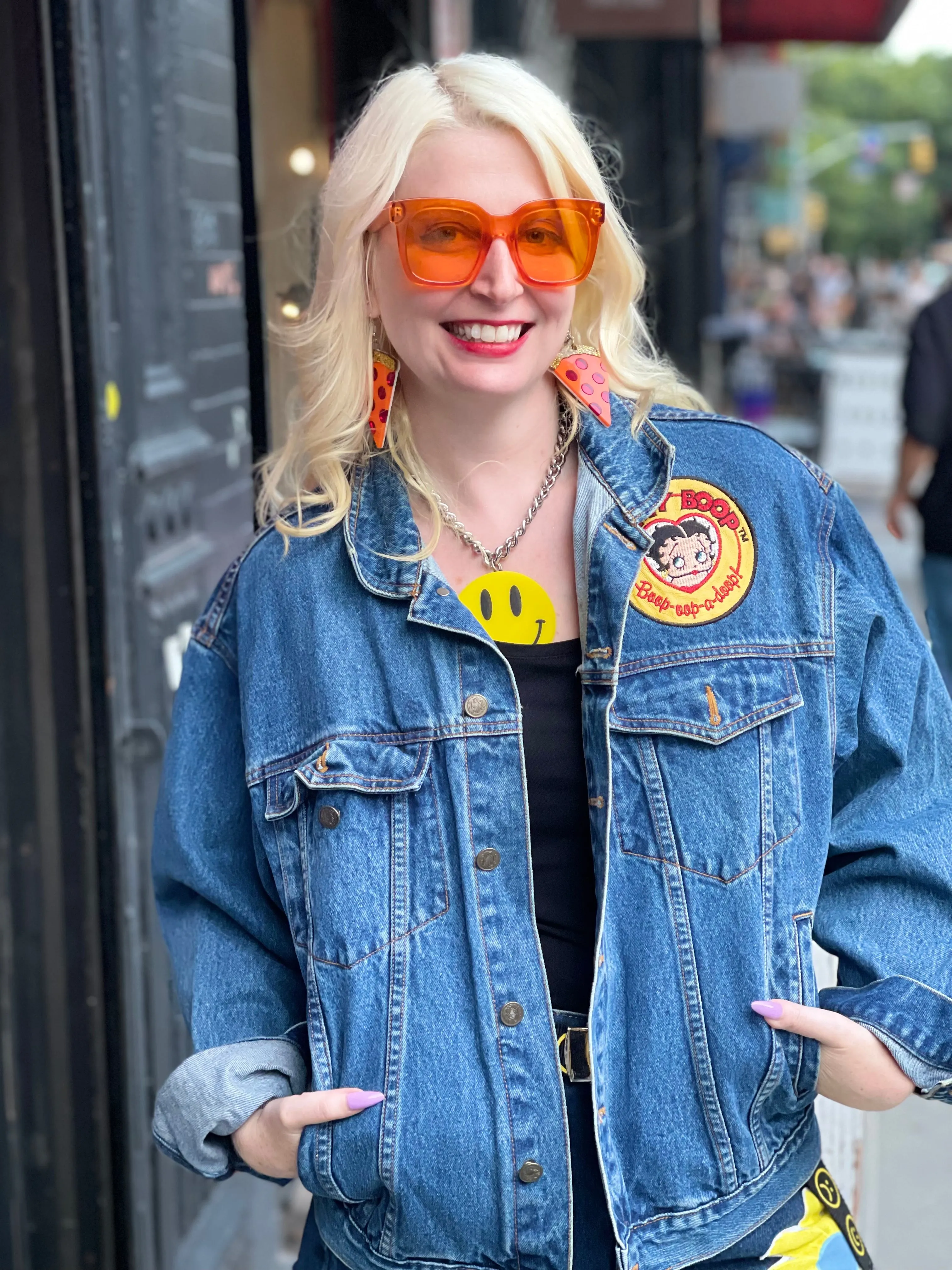 Vintage 90s Betty Boop Jean Jacket