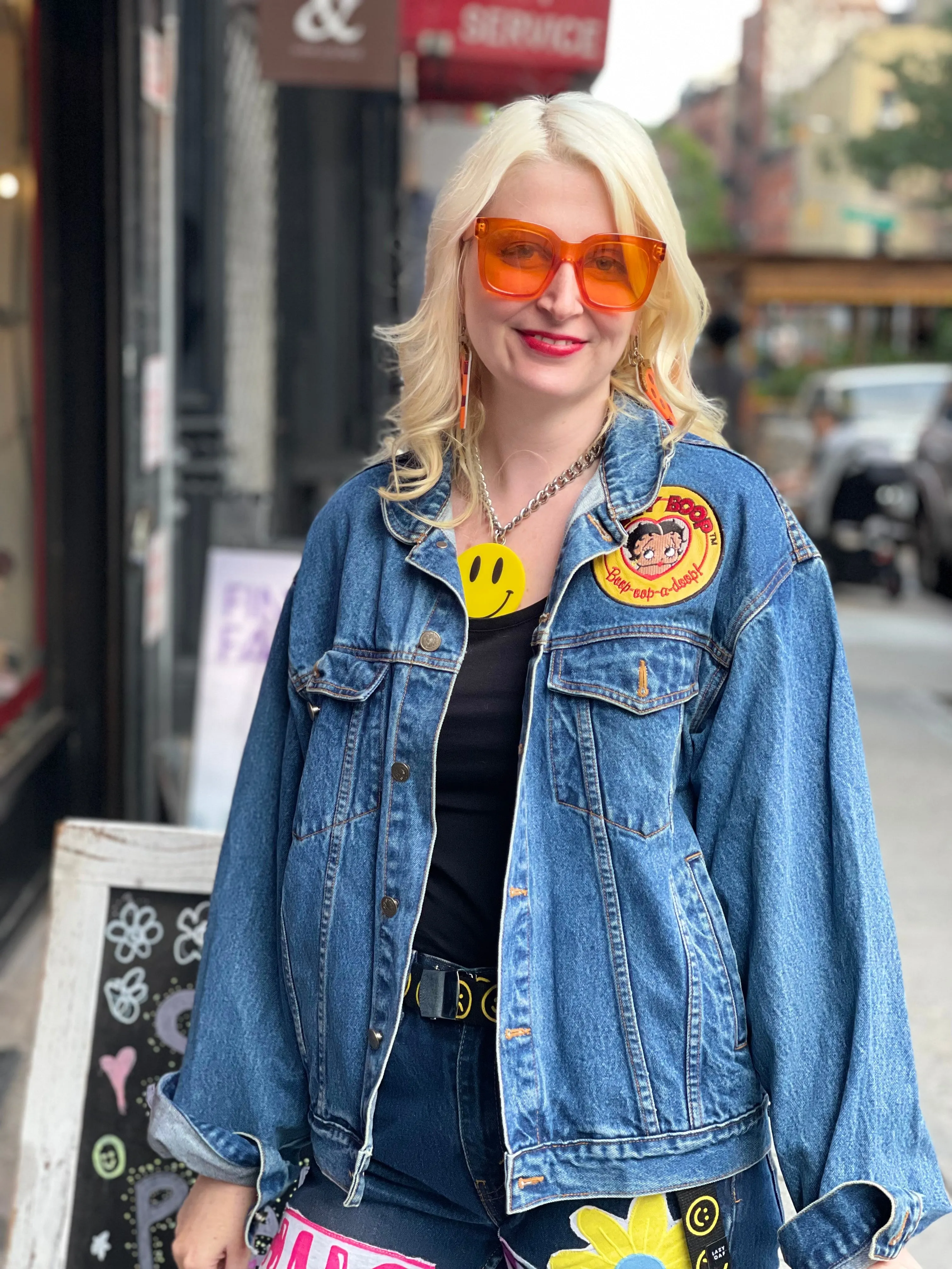 Vintage 90s Betty Boop Jean Jacket