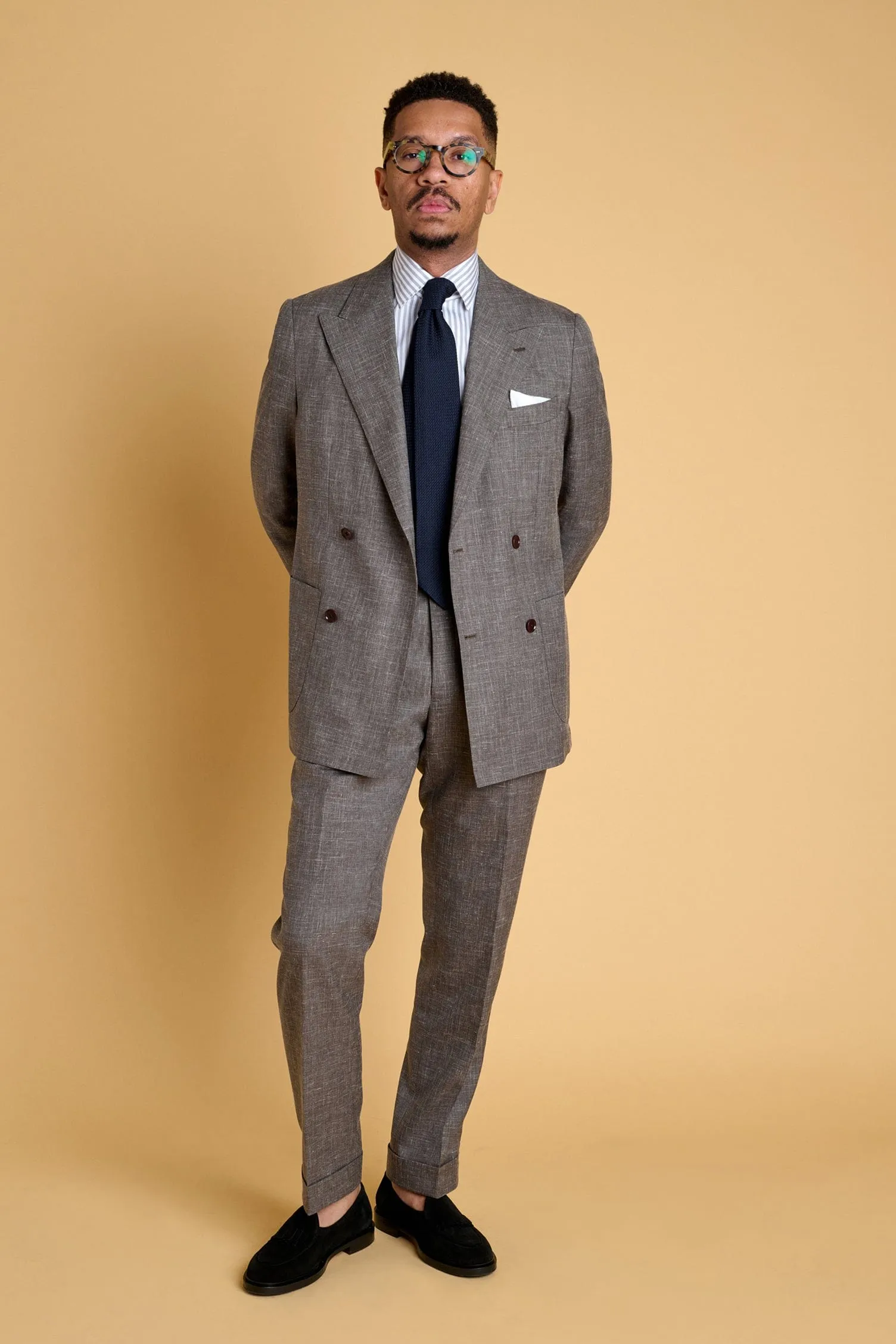 Wool, Linen & Silk Suit